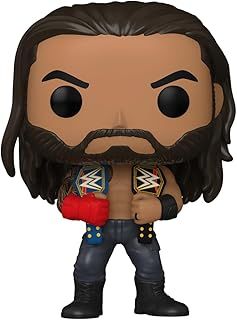 Funko POP! WWE: Roman Reigns With Belts - Collectable Vinyl Figure - Gift Idea - Official Merchandise - Toys for Kids & Adults - Sports Fans - Model Figure for Collectors and Display