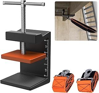 Ultimate Ladder Safety Kit - Stability Anchor with Ladder Rack Straps and Leveler