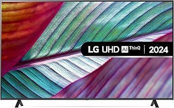 LG 75UR75006LK 75-Inch 4K Ultra HD Smart TV, α5 AI processor 4K Gen6, Freeview Play and Amazon Alexa [model 2024]