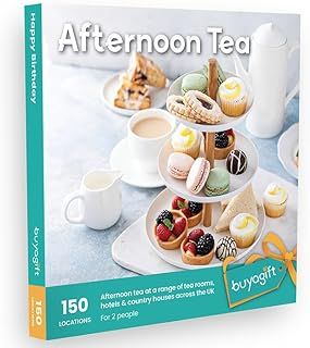 Afternoon Tea Gift Experience Box - 150 traditional afternoon tea experiences across the UK
