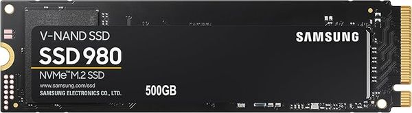 Samsung 980 500 GB PCIe 3.0 (up to 3500mbs) NVMe M.2 Internal Solid State Drive (SSD) (MZ-V8V500BW)