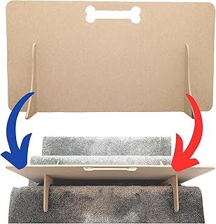 No Drill Dog Barrier, Versatile Pet Stopper, Indoor & Stair Gate (40cm H x 75cm W)
