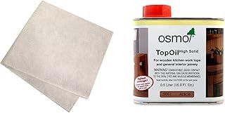 Osmo Top Oil Acacia 3061 500ml and Woca Oiling Cloth