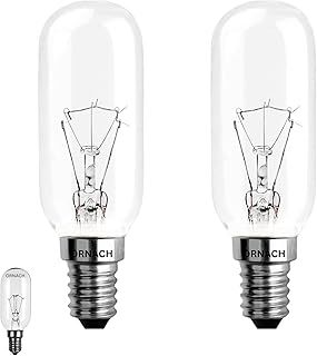 Cooker Hood Bulbs | Pack of 2 | Extractor Fan Light | 40W E14 Screw | Dimmable | Universal Small Screw Cap 220-240V, T25