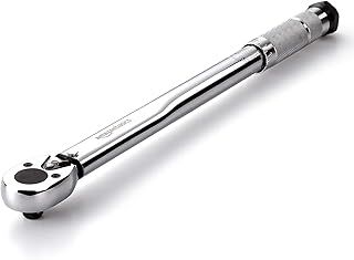 Amazon Basics 3/8 Inch Drive Click Torque Wrench, 15-80 ft.-lb, 20.4-108.5 Nm
