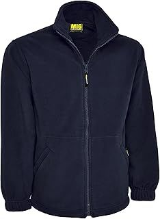 Mens Classic Fleece Jacket Coat Sizes XS To 4XL - Work Leisure Sports Casual