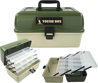 Roddarch© 3 Tray Cantilever Fishing Tackle Tough Box