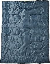 Eurohike Snooze Double Sleeping Bag with All-around Zip for Adults, Teens, Kids, 2 People, 2 Season, Spacious, Warm, Indoor & Outdoor Use, Camping, Hiking, Backpacking, Compression Bag, Navy