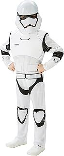 Rubies Official Child Star Wars Stormtrooper Deluxe Costume, Kids Fancy Dress Halloween