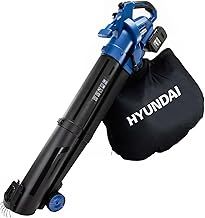 Hyundai Cordless Leaf Blower Garden Vacuum & Mulcher & Rake, 2x 20v Li-Ion Batteries, 3-in-1 Blower Large 45 Litre Collection Bag, Variable Speed Lightweight 3 year warranty