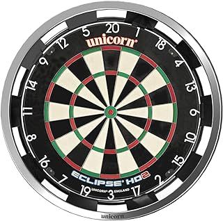Unicorn Illuminated Dartboard Backboard Surround | Solar Flare | 360 Degrees Non-Glare Lighting | Fits any Standard Dartboard