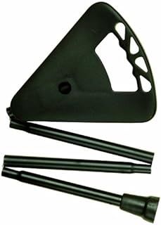 Flip stick folding height adjustable shooting stick - 88-94cm LONG