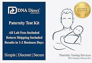 DNA Direct Paternity Test Kit - All Lab Fees & Shipping to Lab Included - Results in 2 Business Days