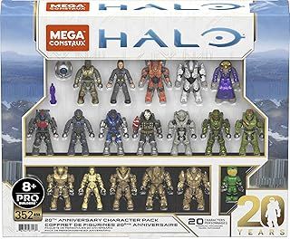 Mega HALO 20th Anniversary Character Pack HALO Infinite Construction Set