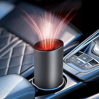 LTZRXT Car Heaters,Portable Car Heater 12v, for Winter with Suction Seat, Plug in Car Heater for Fast Defrosting and Defogging of Car Windscreens