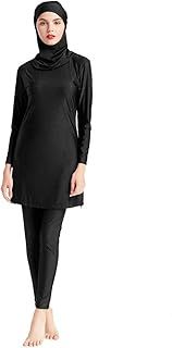 Muslim Swimsuit for Women Modest Swimwear Burkini Full Suit Plus Size Islamic Hijab Swimming Costume