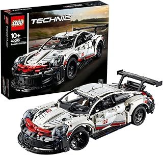 LEGO Technic Porsche 911 RSR Race Car Model Building Kit, Advanced Replica, Exclusive Collectible Set, Gift for Kids, Boys & Girls 42096