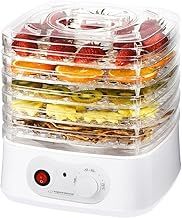 Esperanza Food Dehydrator, 250W Transparent White, 5 Trays