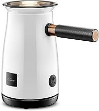 Hotel Chocolat 472725AM White Velvetiser Hot Chocolat Maker, Aluminium