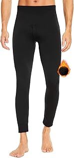 SIMIYA Thermal Underwear Mens Long Johns, Thermal Leggings Bottoms for Men, Fleece-Lined Base Layer Trousers for Daily Wear, Winter Outdoor