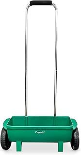 12 Litre Garden Lawn Seed Fertiliser Spreader For Grass Plant Soil Weed Salt Grit Spreading