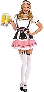 amscan Adults Oktobermiss Fancy Dress Bavarian Oktoberfest Costume