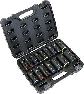 Sealey 1/2" Sq Drive Impact Socket Set, 16pc AK5818M