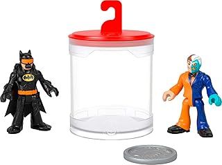 Fisher-Price Imaginext DC Super Friends Batman Toys, Color Changers Figure Set, Batman & Two-Face for Preschool Kids Ages 3+ Years