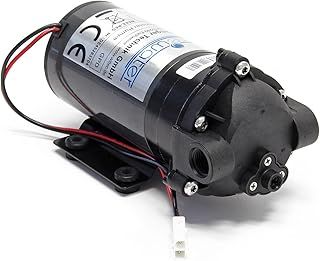 Naturewater Booster Pump with 50 GPD Flow Rate to Adjust Water Pressure of Reverse Osmosis Systems