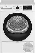 Beko BM3T3833W Freestanding Heat Pump Tumble Dryer, 8kg Load, with SteamCure Technology [Energy Class A++]