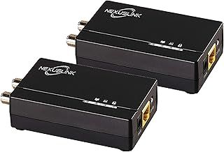 G.hn Ethernet Over Coax Adapter Kit - 1.2Gbps Network for Unused/Dark Coax - Secure Wired Connection for Gaming & Streaming - Easy Setup - Not for Cable TV/Internet - 2 Units (GCA-1200-KIT)