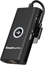 Creative Sound Blaster G3 Portable Console Gaming External Sound Card USB-C DAC Amplifier, Compatible With PS5, PS4, Switch, PC, Mac, for Headphones
