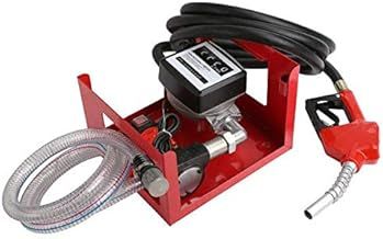 CT5261 12v Diesel Fuel Transfer Dispenser Pump - With Hose, Nozzle And Flow Meter