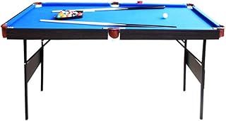 vocheer 55' Billard Table, Stable Pool Table Foldable Game Table Billard Sets for Adult/Teenagers/Kids with Cues, Triangle, Chalk, Brush