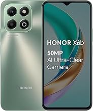 HONOR X6b Mobile Phone Unlocked, 6.56-Inch 90Hz Fullview Display, 4GB+128GB, 5200 mAh Long-lasting Battery, 50MP Triple Camera, Android (2 Year Warranty), Green