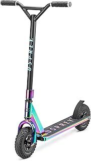 Osprey | Dirt Scooter for Adults and Beginners, Street Stunt Scooter with Chunky Road Tyre Off Road All Terrain Pneumatic Tires, Multiple Colours