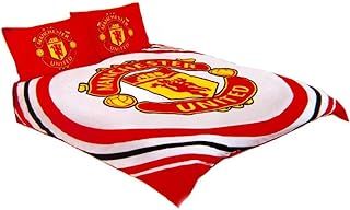 Manchester United FC Duvet Cover Pillowcase Bedding Set Double Reversible 'Pulse'