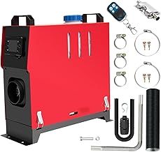 5000W-8000W Diesel Parking Heater Kit, 12V 5KW-8KW Diesel Air Heater With Remote Muffler And LCD Display For RV Trucks, Boats, Buses, Car Trailers, RV Fast Heating