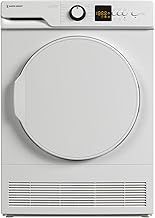 White Knight WK-AT8CW 8kg Condenser Tumble Dryer,15 Programmes, Auto Dry, B Rated - H84.5 x W59.6 x D56.3 (cm)