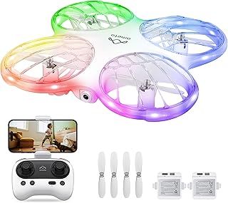 Morpho Drone for Kids with Camera 1080P HD, FPV Mini Drones for Beginners with STEM Module/ 32 RGB Light/Circle Fly/ 3D Flip/ 18min Flight Time/Lost Buzzer, Cool Toys Gifts, Under 250g