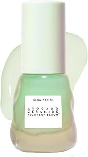 Glow Recipe Avocado Ceramide Recovery Serum - Antioxidant-Rich Face Serum for Sensitive Skin with Avocado Butter + Avocado Extract, Reduces Visible Redness + Hyperpigmentation + Dry Skin (30ml / 1oz)