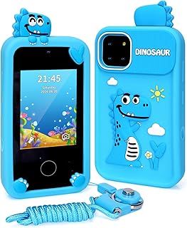 Girl Gifts Age 6 7 8 9 Kid Smart Phones: Presents for 6-10 Year Old Girls Kids Learning Phone Birthday Gift for 7 8 9 10 Year Old Girls Toy Reminder Game Phone for Kids Age 10 - 12 Girl Pink Phone