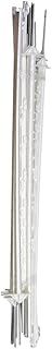 White 5FT Poly Post 155cm Tall Electric Fencing Posts | 20 Pack | Ideal for Temporary Horse Electric Fences | Portable Paddock Equestrian Livestock