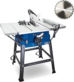 Scheppach HS100S 240 V 10-Inch Table Top Saw Bench-Blue, 2000 W