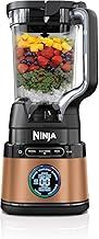 Ninja 2-in-1 Detect Power Blender Pro & Single Serve, 1200W Blender With Jug, & Single Serve Cup, Blend Smoothies, Chop Vegetables & Mix Frozen Drinks, Black/Copper, TB301UKCP