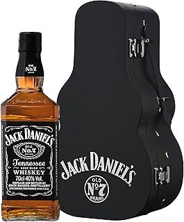 Jack Daniel Tennessee Whiskey Guitar Case Gift Set, 70 cl (Pack of 1)