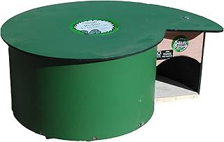 HH7 Hoglio Hogilow Hedgehog Home As Featured On Autumn Watch, Green, 230.0 mm*500.0 mm*390.0 mm