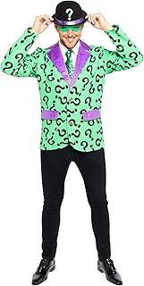 (BOX12) (9907660) Adult Mens The Riddler Costume (Small)