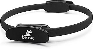 Beenax Pilates Ring - Double Handle Exercise Circle, Fitness Magic Circle - Perfect for Yoga, Core Training, Physical Therapy and Toning Thighs, Abs and Legs (Strong & Resistant)