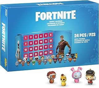 Funko Advent Calendar: Fortnite 24pc - Frostbite - (Pint Sized Heroes) - 24 Days Of Surprise - Collectable Vinyl Mini Figures - Mystery Box - Gift Idea - Holiday Xmas for Girls, Boys & Kids
